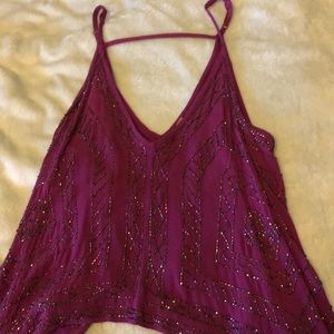 Free people on the line embellished cami